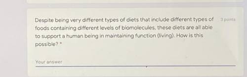 despite being very different of diets that include different types of food containing different lev