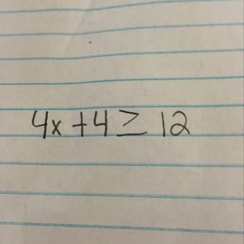How do I solve the following inequality?