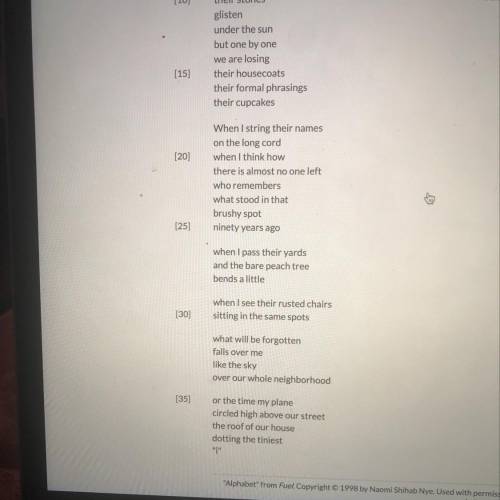 What does the simile in lines 31 - 34 mean and how does it contribute to the poem?

please please
