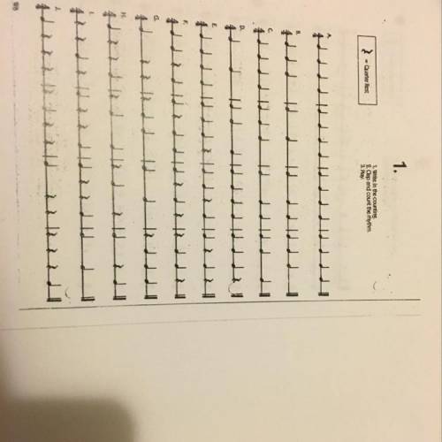 Can someone pls help me with winning rhythms packet ??