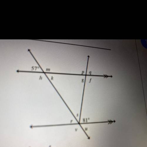 Find the missing angles

I need help with the linear triple and any other ones would be helpful th