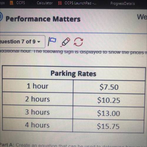 Rozalie spent $26 at a parking garage in downtown Orlando. The garage charged a base free of $7.50