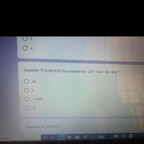 What’s is the answer to this question ?