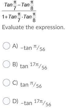 Evaluate the expression. 50 points!!