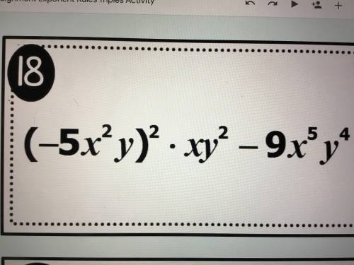 What do I do in an algebraic equation when x and y are connected (xy)?