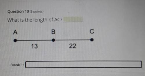 What is the length of AC?