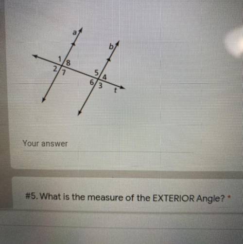 What is a corresponding angle?
