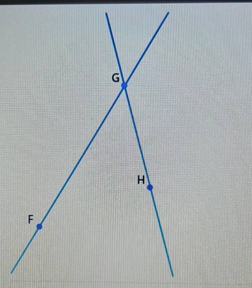 Is the figure an example of perpendicular lines? A. Yes, the lines intersect at a 90- degree angle