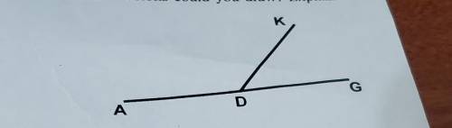 If all we were told about the diagram below was ADG, then what conclusions could you draw? Explain