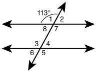 Find the measure of each angle. Assume the lines are parallel.