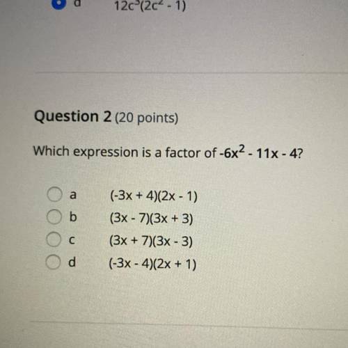 Algebra, help please ASAP