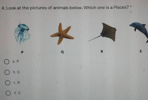 Wich animal is pisces?