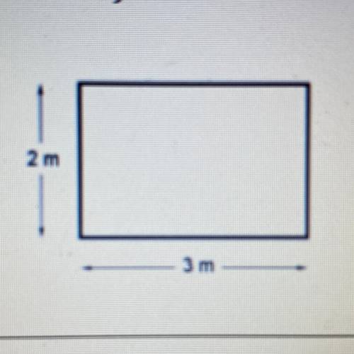 The rectangle below is enlarged using a scale factor of 1.5. What will be the new length and width