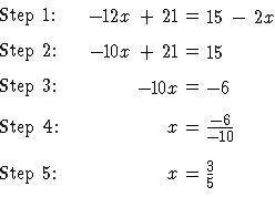 Will award brainliest!!!

Consider the equation below.
The equation was solved using the following