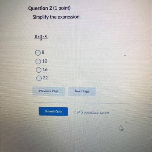 Which answer is it I’m doing my quiz rn