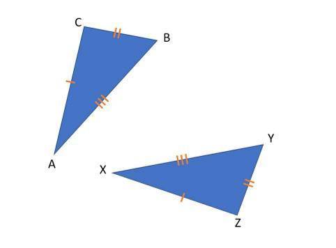 Which sequence of transformations will certainly work to take triangle XYZ to triangle STU?

A
Tra
