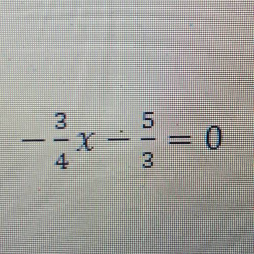 15. For what value of x is the given the equation true?