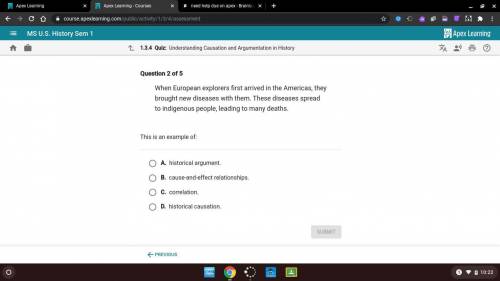 Need help due on apex history