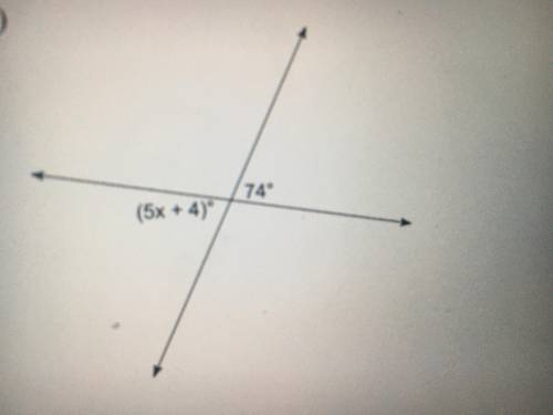 Find the value of x. PLEASE HELP

The answer is 14, teacher gave us the answer, but I need to show