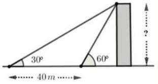 Qual é a altura do retângulo?