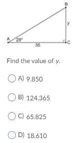Find the value of y. images attached.