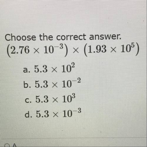 What’s the answer please help