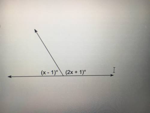 Find the value of x. PLEASE HELP
I need to show my work.