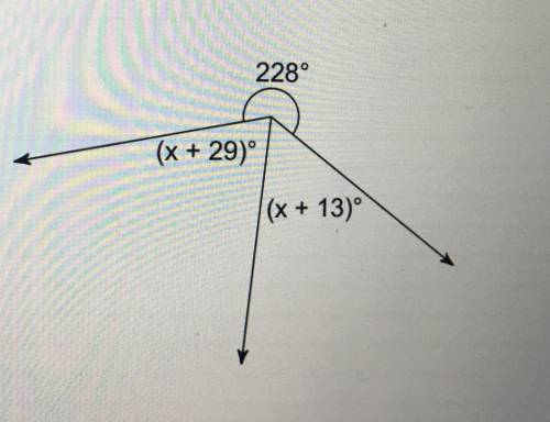 Find the value of x - The answer is 45, but I need to show my work!!!
THANK YOU