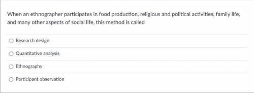 When an ethnographer participates in food production, religious and political activities, family li