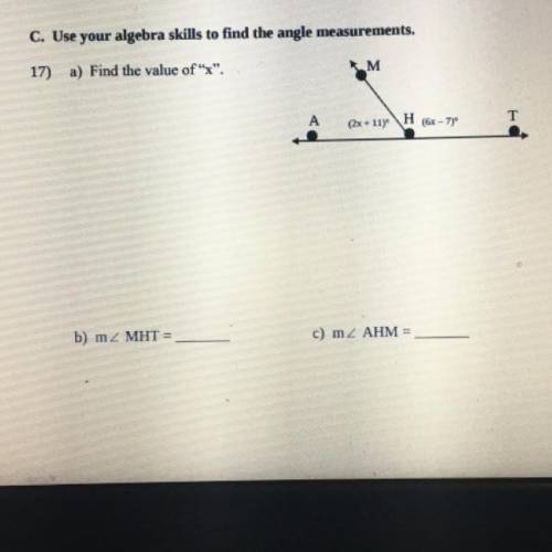 Angle relationships worksheet #2