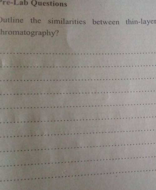 what are the similarities between TLC and paper chromatographywhat are the similarities between thi