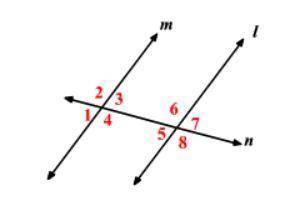 In the picture above, ∠3 and ∠7 are ______ 
angles which are _____.