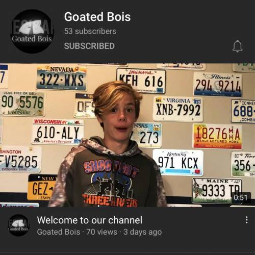 Can you please sub to goated bois on yt, if you do and send me a picture ill give you BRAINLIEST. Th