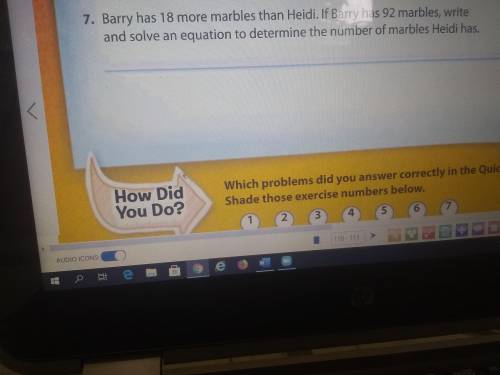 What is the answer for this question please