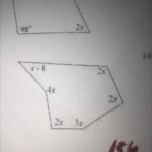 Help please I really need to solve for x