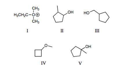 Indicate the type of alcohols given below as primary, secondary and tertiary compound listed below