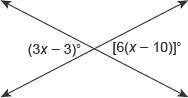 What is the value of x?
Enter your answer in the box.
x=