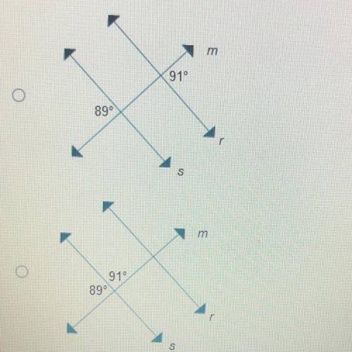 HELP PLEASE I DONT GET THIS LESSON LOL AND IM TAKING A TIMES QUIZ!

which diagram shows lines that