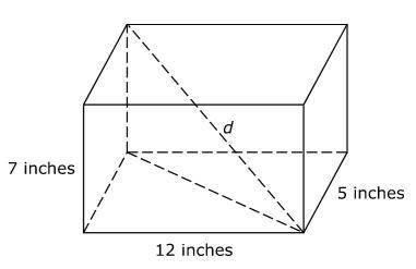 A right rectangular prism is shown.
 

To the nearest thousandth of an inch, what is the length of