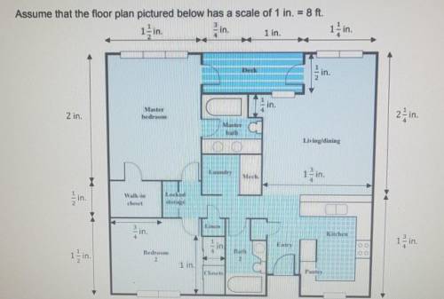 What is the square footage of the master bedroom? (show work)