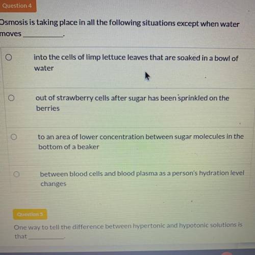 Help!?! With this osmosis question