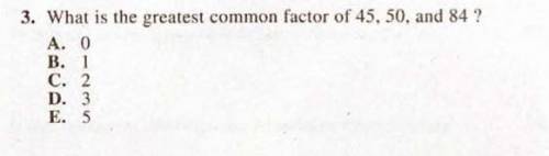 What is the greatest common factor of 45, 50, 84?