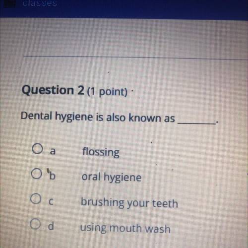 Dental hygiene is also known as?