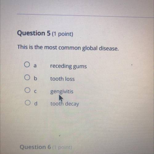 Which is the most common global disease