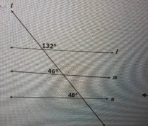 (30 points!)determine which lines are parallel??