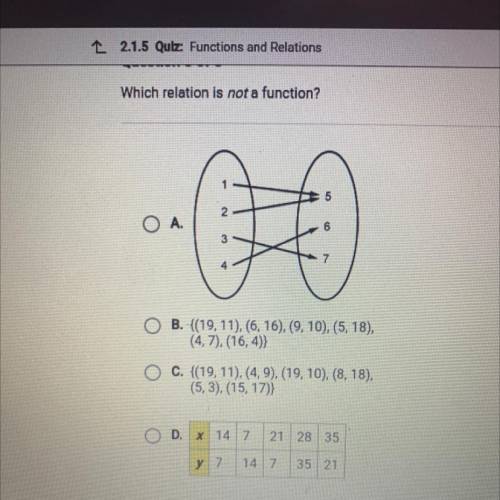HELP which is not a function