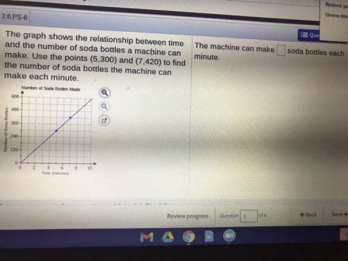 I NEED HELPThe graph shows the relationship between time

and the number of
