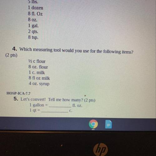 What is the answer to number 4 ?