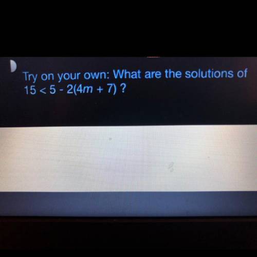 Answer choice:
1. m>12 
2. m>3 
3. m<16
4. m<-3