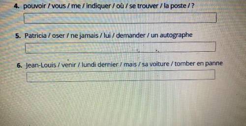 Need help with French! See picture attached